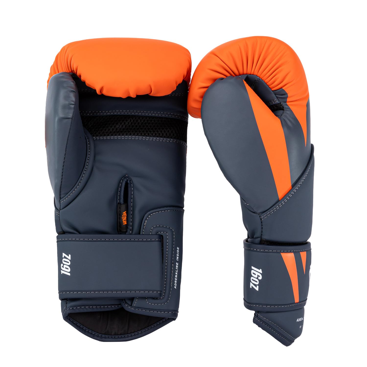 Venum Challenger 4.0 Boxing Gloves - Orange/Navy Blue 1