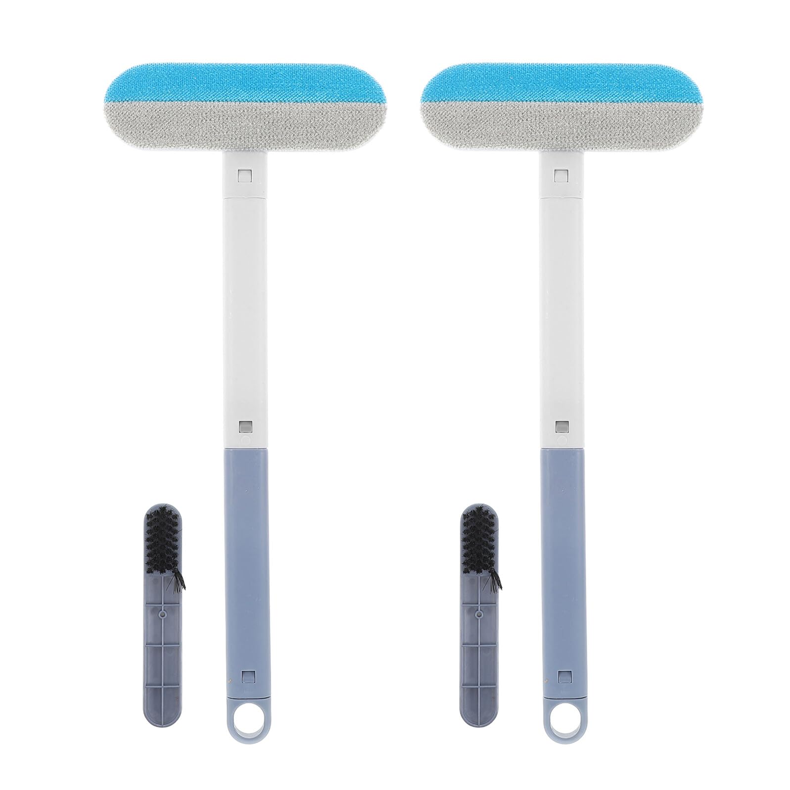 Pet Hair Comb ORFOFE : 2 brosses de nettoyage bleu ciel pour poils de chats et chiens