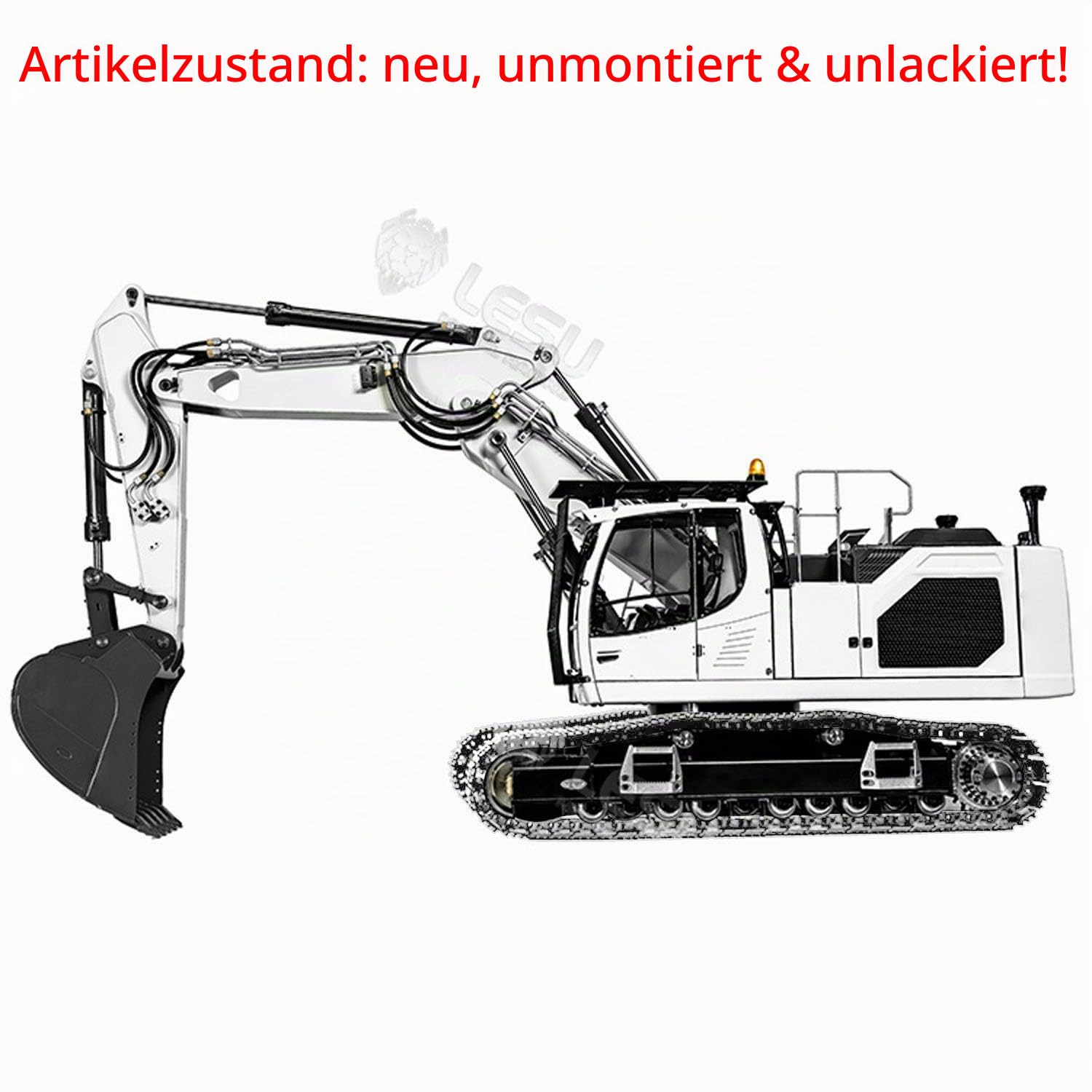 LESU LR945 1/14 Maßstab 3-Arm RC Hydraulik-Bagger Metall Funkgesteuerte Bagger-Bausätze RC Hobby Modelle