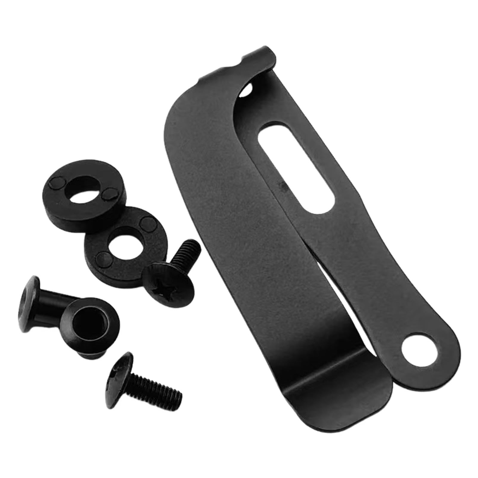 2 Stks Nylon Riem Clip Outdoor Loops, Kydex Mes Schede Schede Klem Taille Terug Riem Clip voor Mes, Zaklamp, Outdoor Tool (Toggle Actie