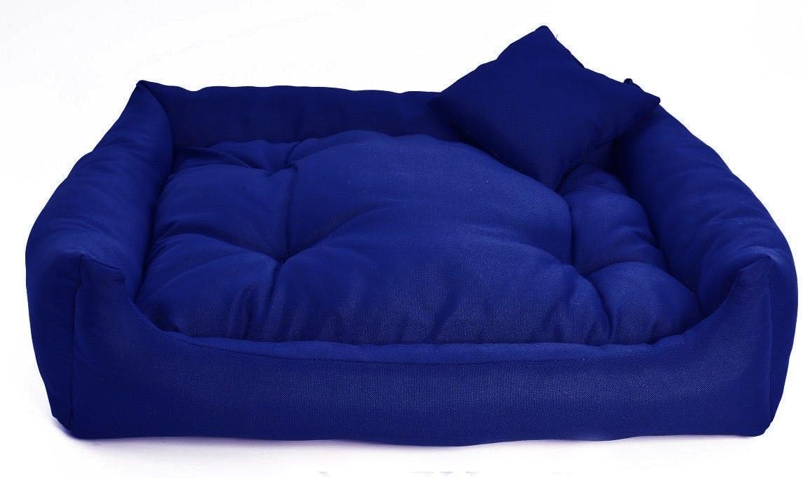 Gorgeous Super Soft Reversable Dual Blue (Dog and Cat Bed)-Small