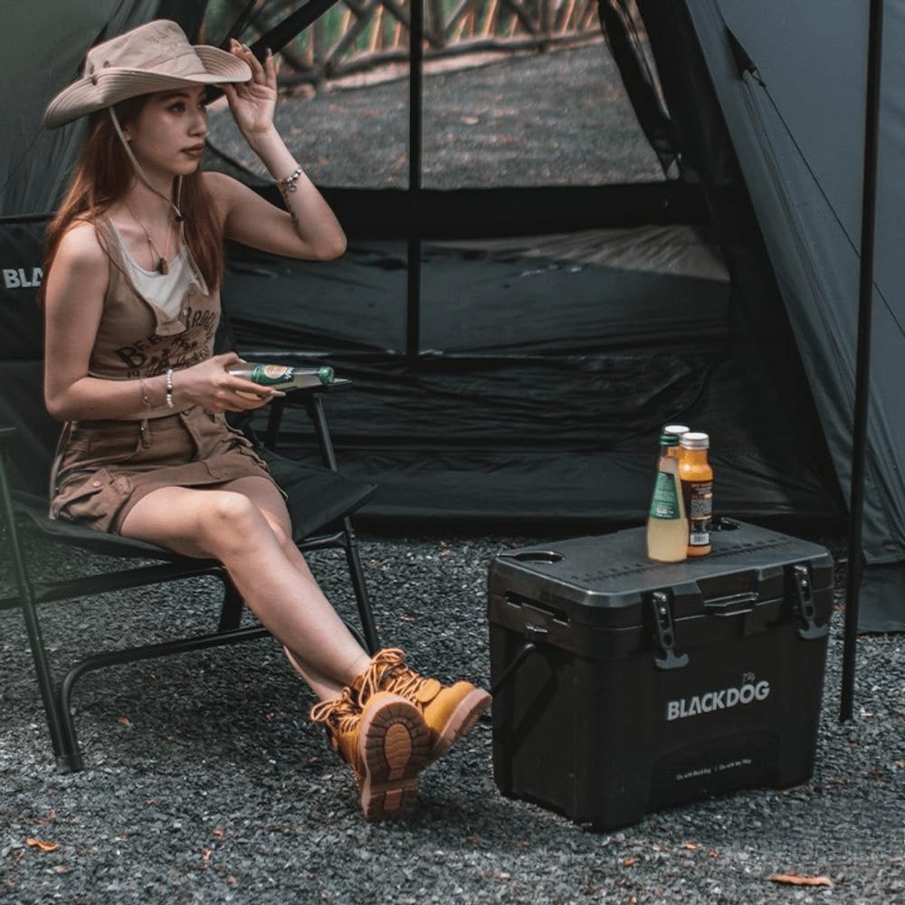 Amazon | BLACK DOGブラックドック キャンプ用 アイスボックス 車中泊