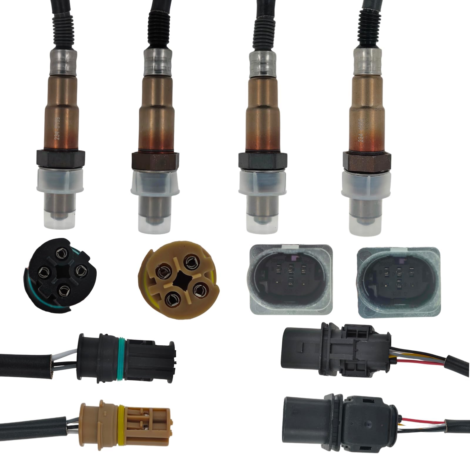 Amazon.com: NewYall Left Right Upstream and Downstream Air Fuel Ratio ...