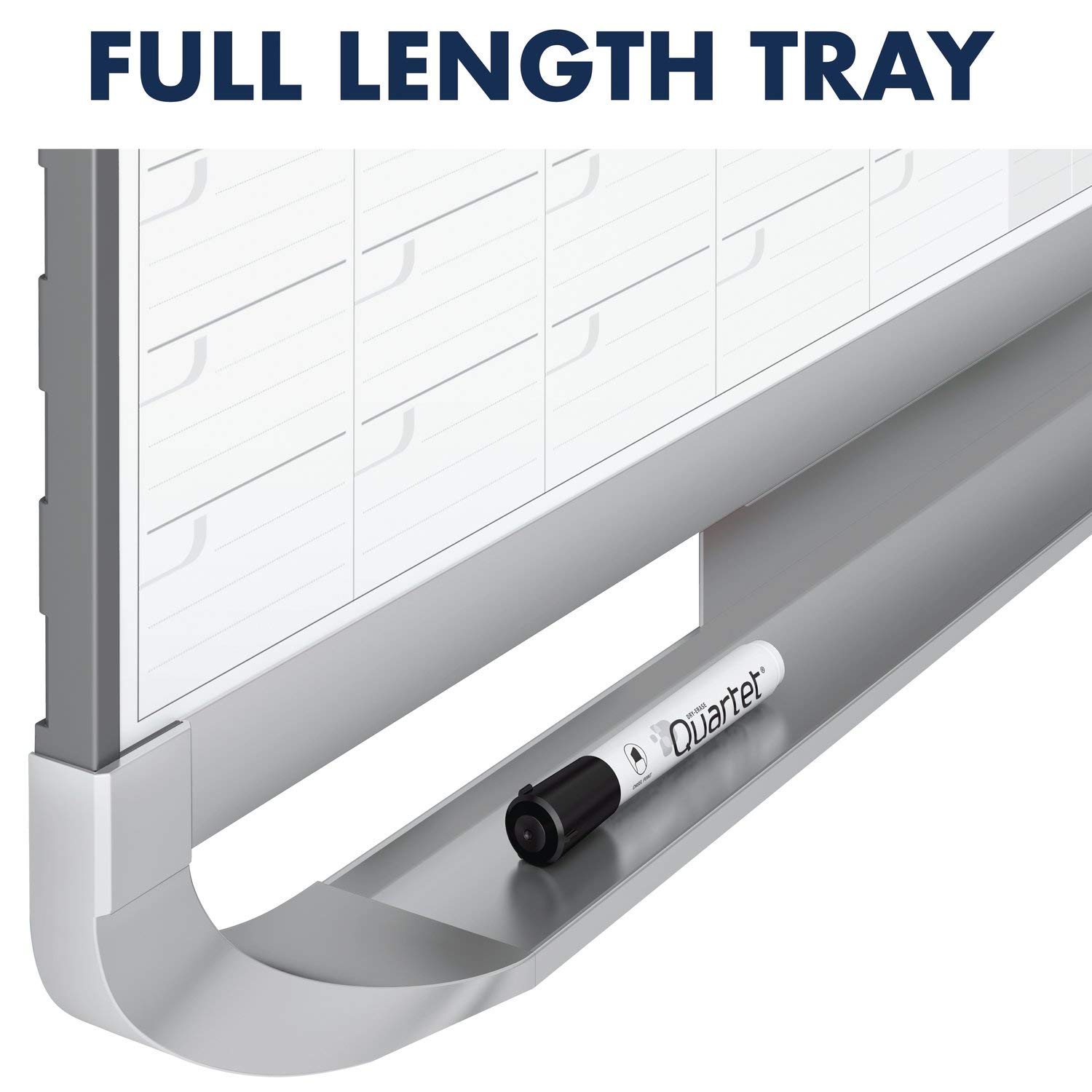 Quartet Prestige 4-Monats-Kalendertafel – Magnetisch, 90 X 60 Cm, Abwischbar
