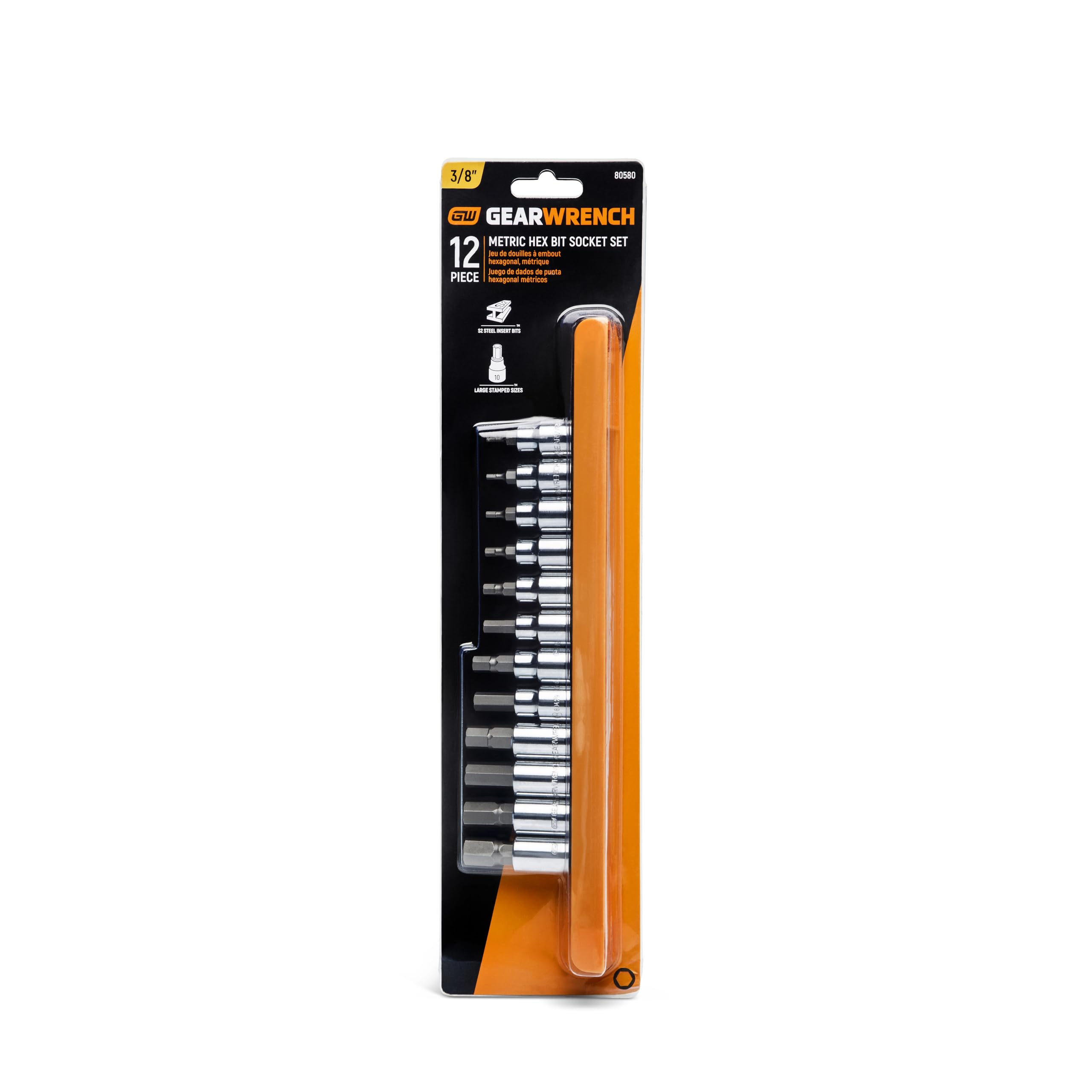 GEARWRENCH 12-Piece Hex Bit Socket Set -3