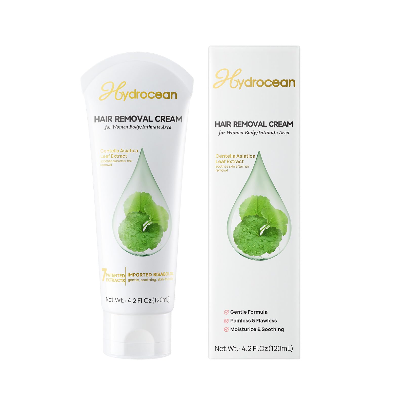 Hair Removal Cream for Women Painless Body Hair Removal Gel Effectiv Depilatory Cream for Unwanted Hair All Skin