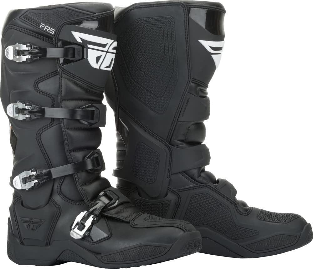 FR5 Men's Protective Motocross Boots for Dirt Bike, Motorcycle, Offroad Riding