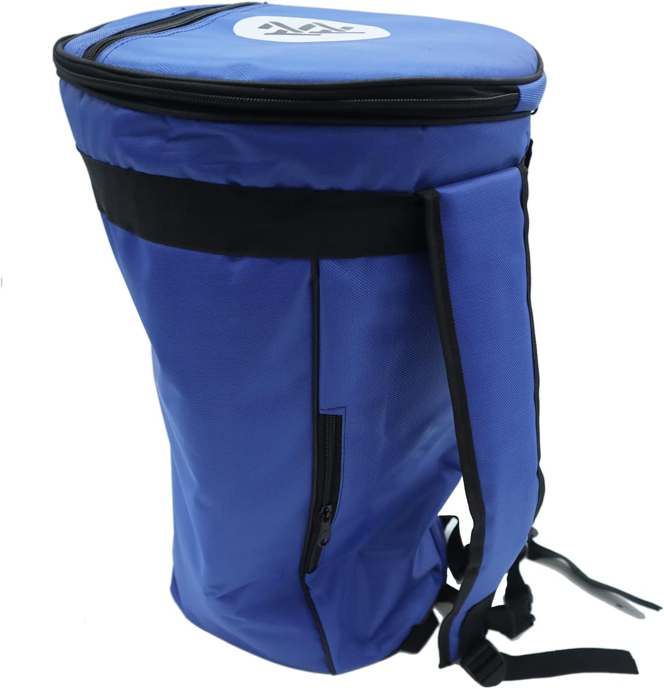 Zaza Percussion - Large Colorful 18'' Darbuka Doumbek Premium Padded Nylon Fabric Gig-Bag (Blue)