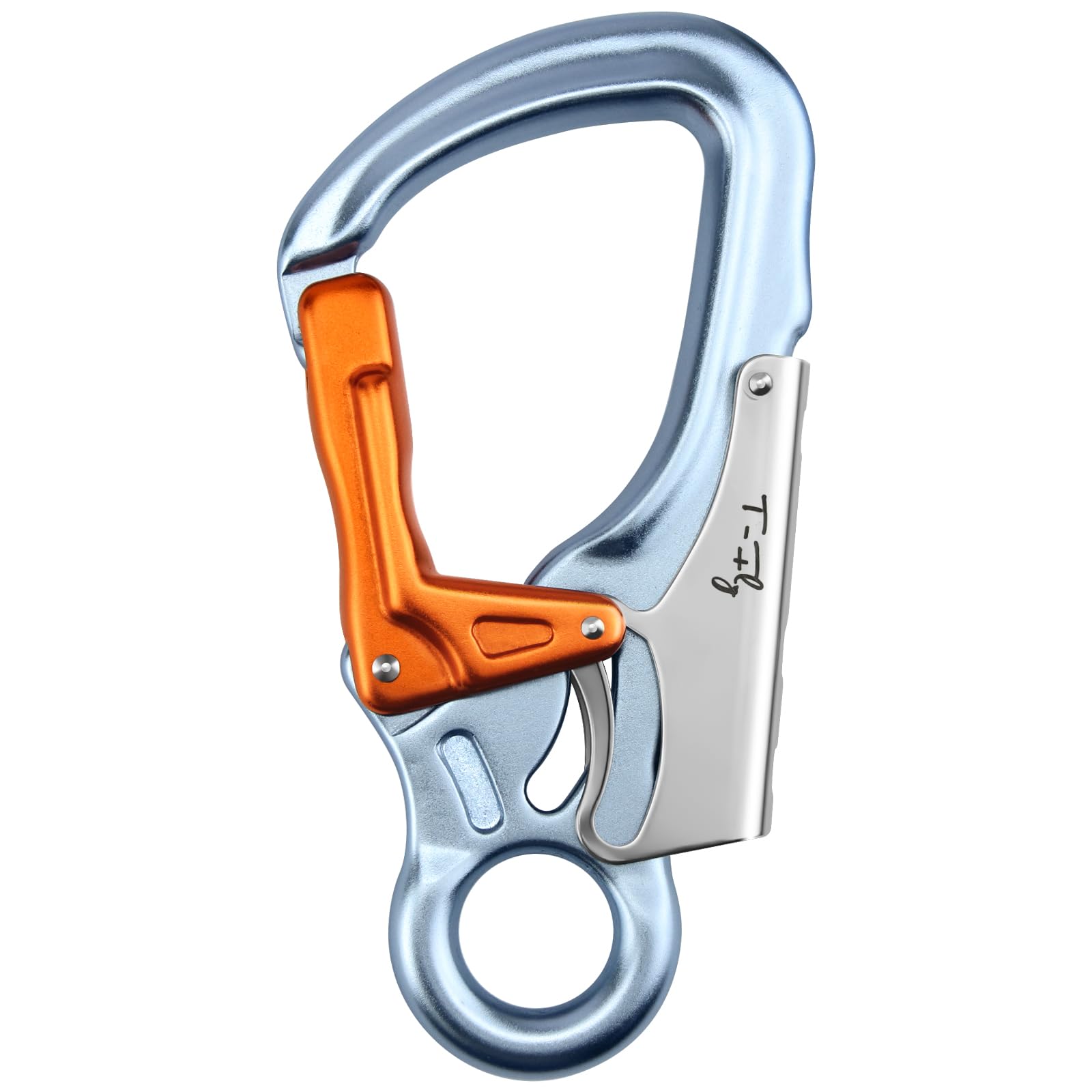 Amazon.co.jp: T-Fly 自動ロックカラビナ 35KN (8000ポンド) UIAA認定