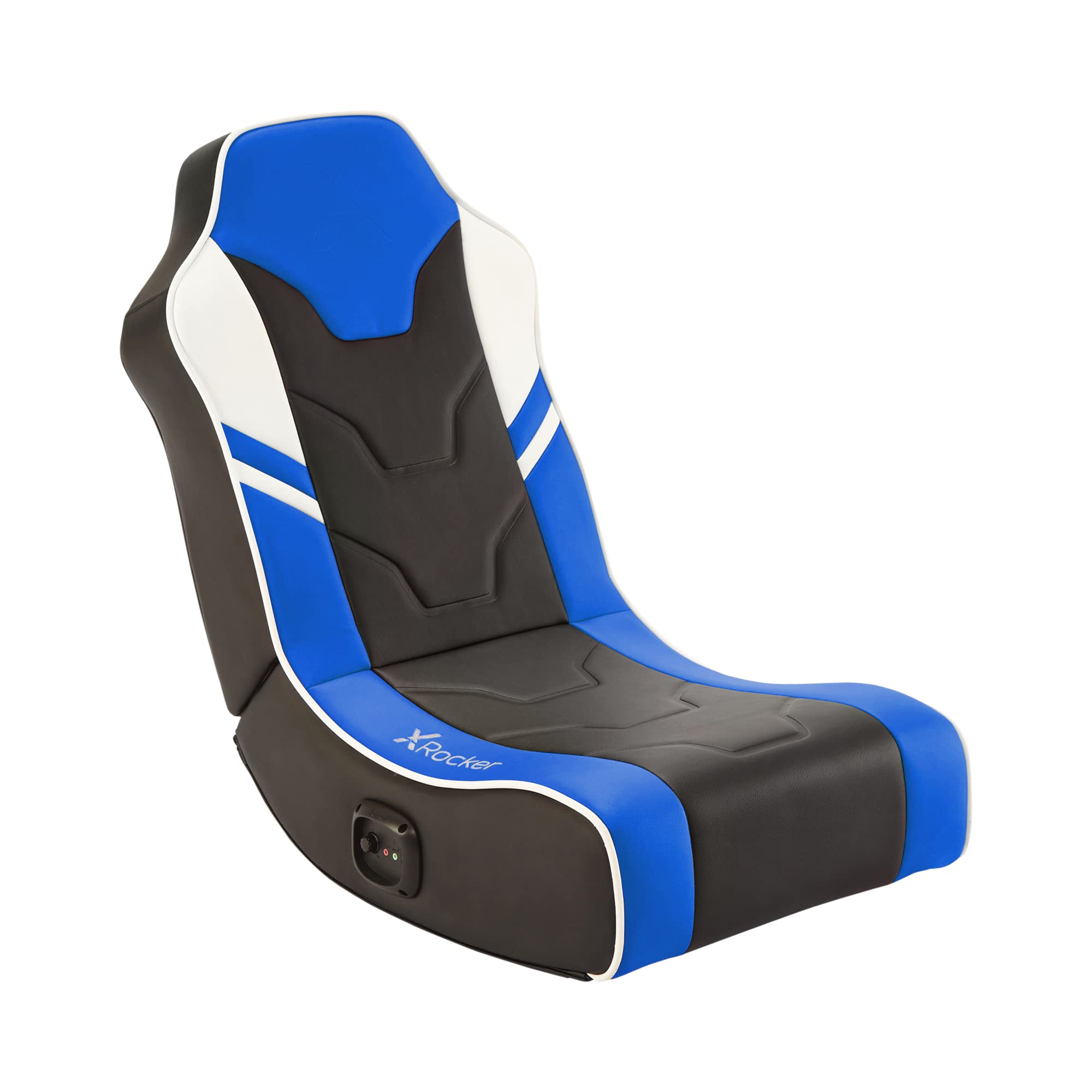 Fauteuil Gaming X Rocker Shadow 2.0 - Siège Sol Enfants Avec Haut-Parleurs (Rouge)