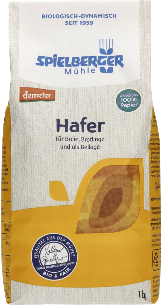 Hafer, geschält, demeter 12 x 1 kg