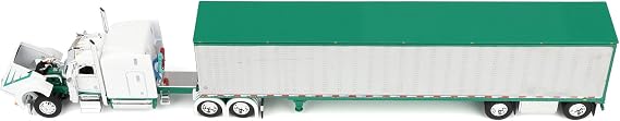 First Gear DCP 1/64 Peterbilt 389 Mid-Roof Sleeper Semi Truck with 53ft Utility Trailer 60-2192