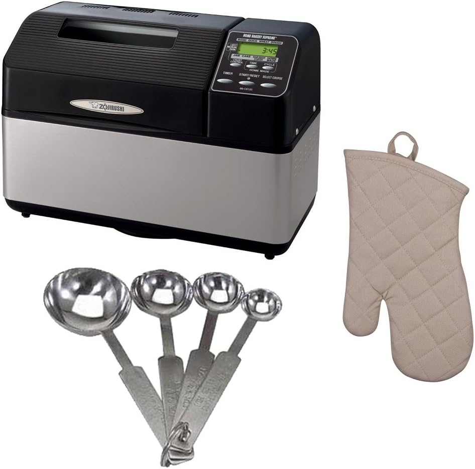 ZojirushiBB-CEC20 Home Bakery Supreme Breadmaker Bakers Bundle