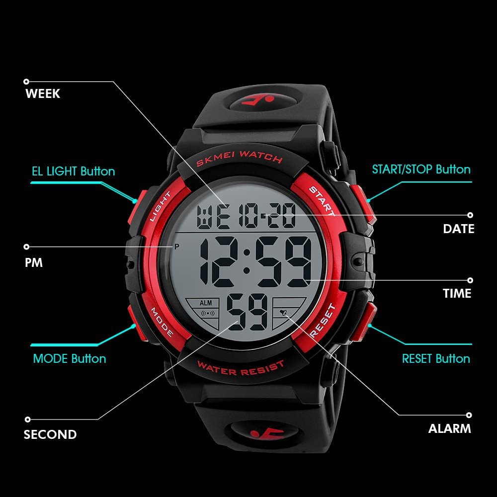 Orologi da polso sportivi da uomo digali colorati e impermeabili - Cina Orologi da regalo e Orologi prezzo