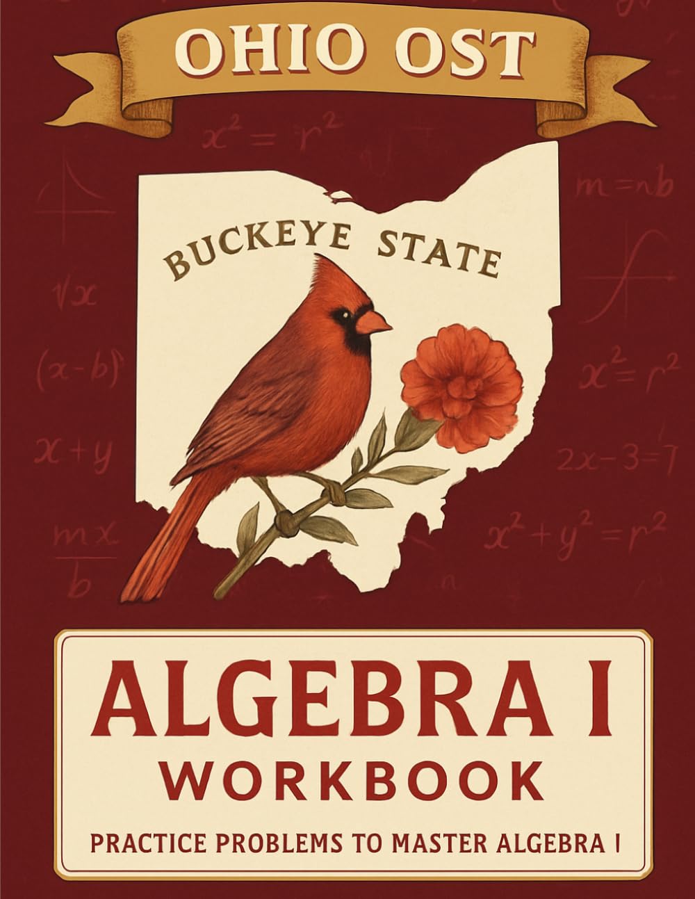 Ohio OST Algebra I Workbook: A Complete Algebra 1 Practice Guide with Review, Exercises, and Test-Taking Strategies