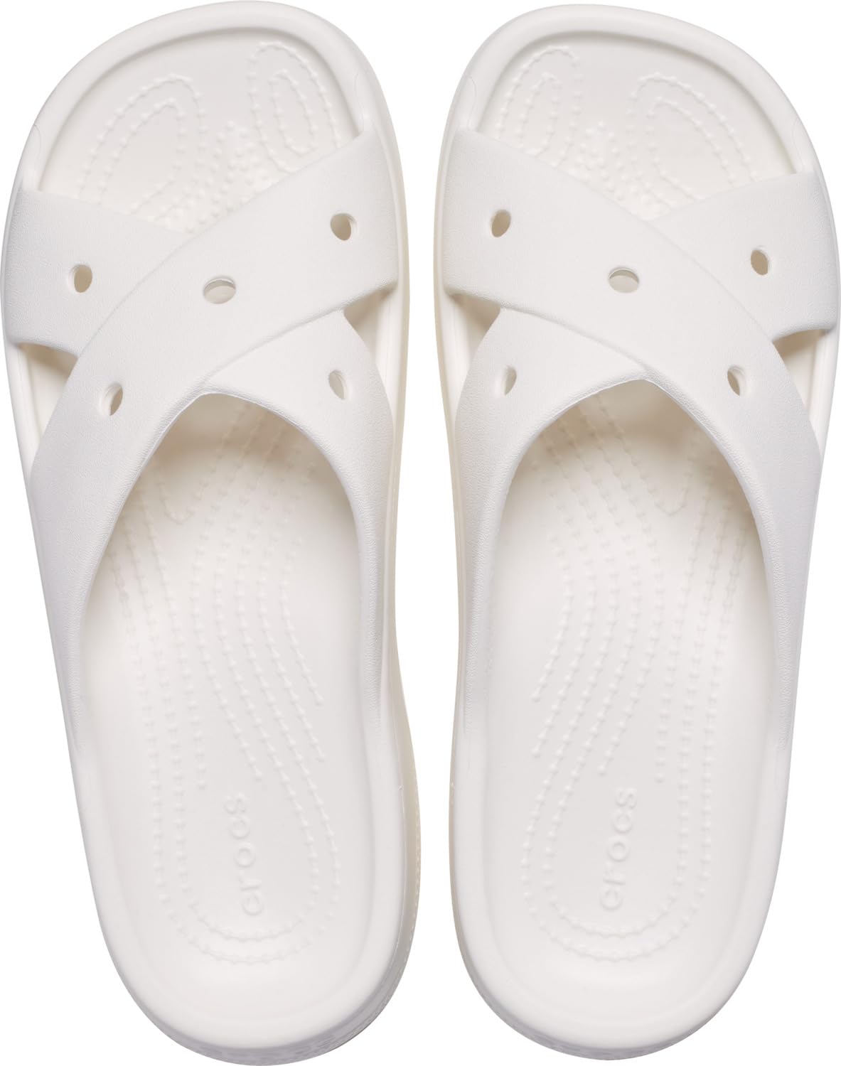 Crocs Damen Classic Womens Cross Strap Schiebe-Sandalen
