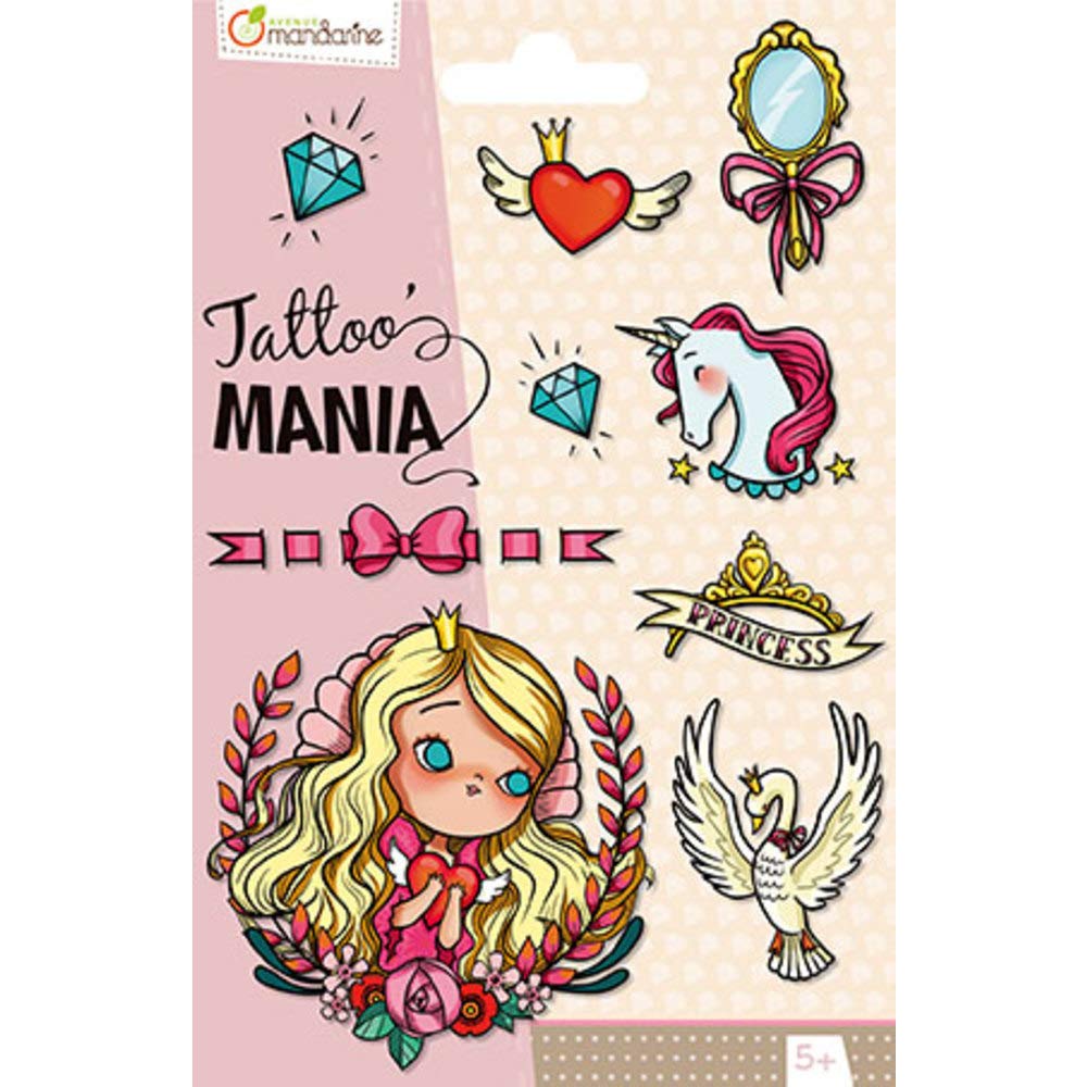 Clairefontaine ES Avenue Mandarine "Princesa adhesivo de" Mania