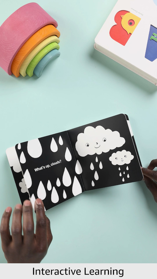 Image of Hello, My World: A High-Contrast Board Book for Babies, Perfect for a Shower Gift