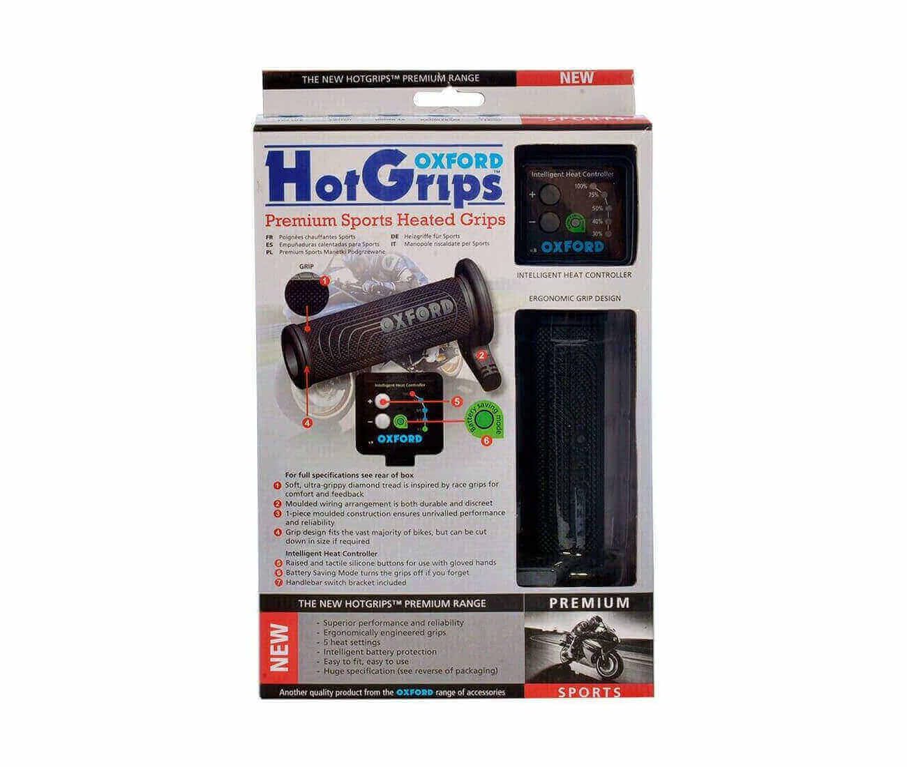 Compatible avec/Remplacement pour POIGNEES CHAUFFANTES OXFORD MOTO SPORTIVE AVEC COMMANDE / OF692