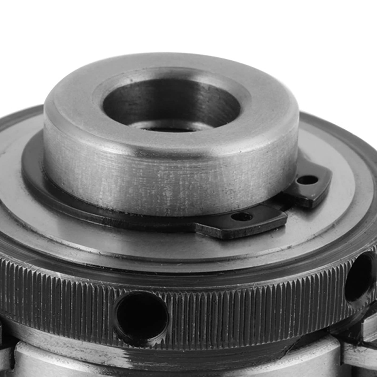 K01-50 Scroll Chuck Mini Woodworking Hand Chuck Szczękowy uchwyt 50mm 1.97"z 3 szczękami i gwintami montażowymi