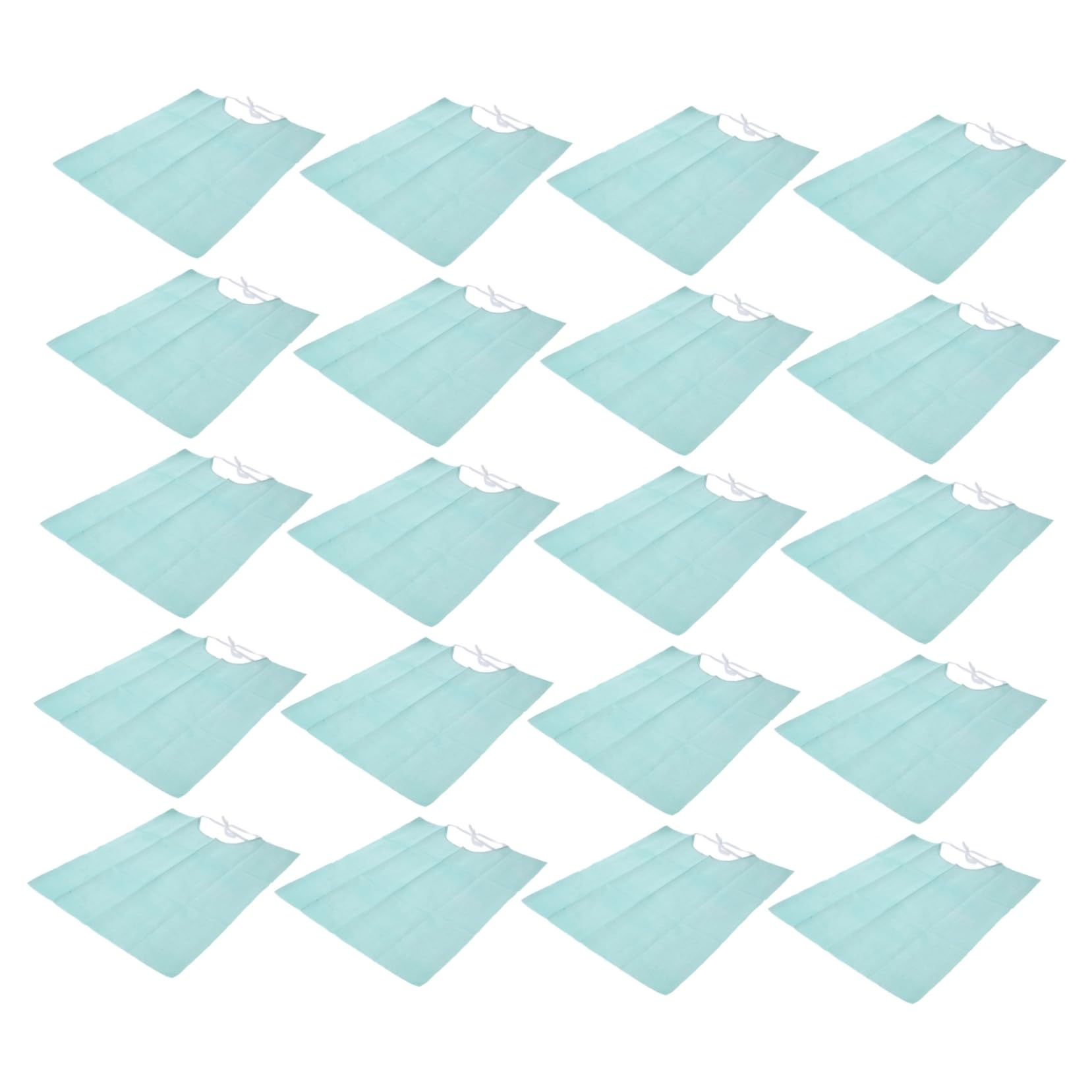 NOLITOY 30Pcs Medical Scarfs Practical for Clinics and Medical Use Portable Bibs for Patients and Tattoo Shops