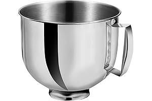 5 QT Stainless Steel Mixing Bowl for KitchenAid Stand Mixers