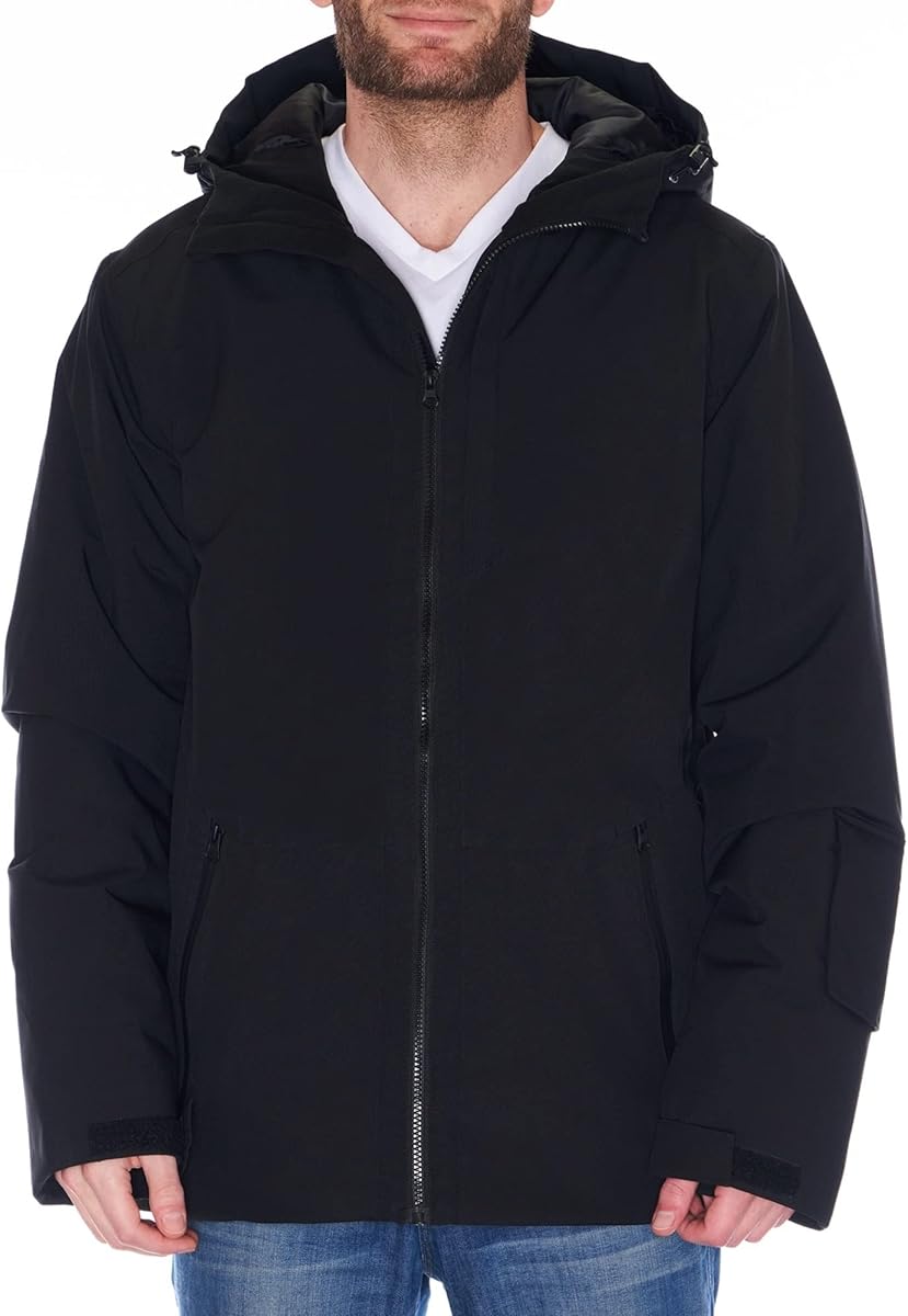 alpine swiss Waterproof Men's Ski Jacket Hooded Snowboard Coat Warm Winter Snow Jacket Raincoat