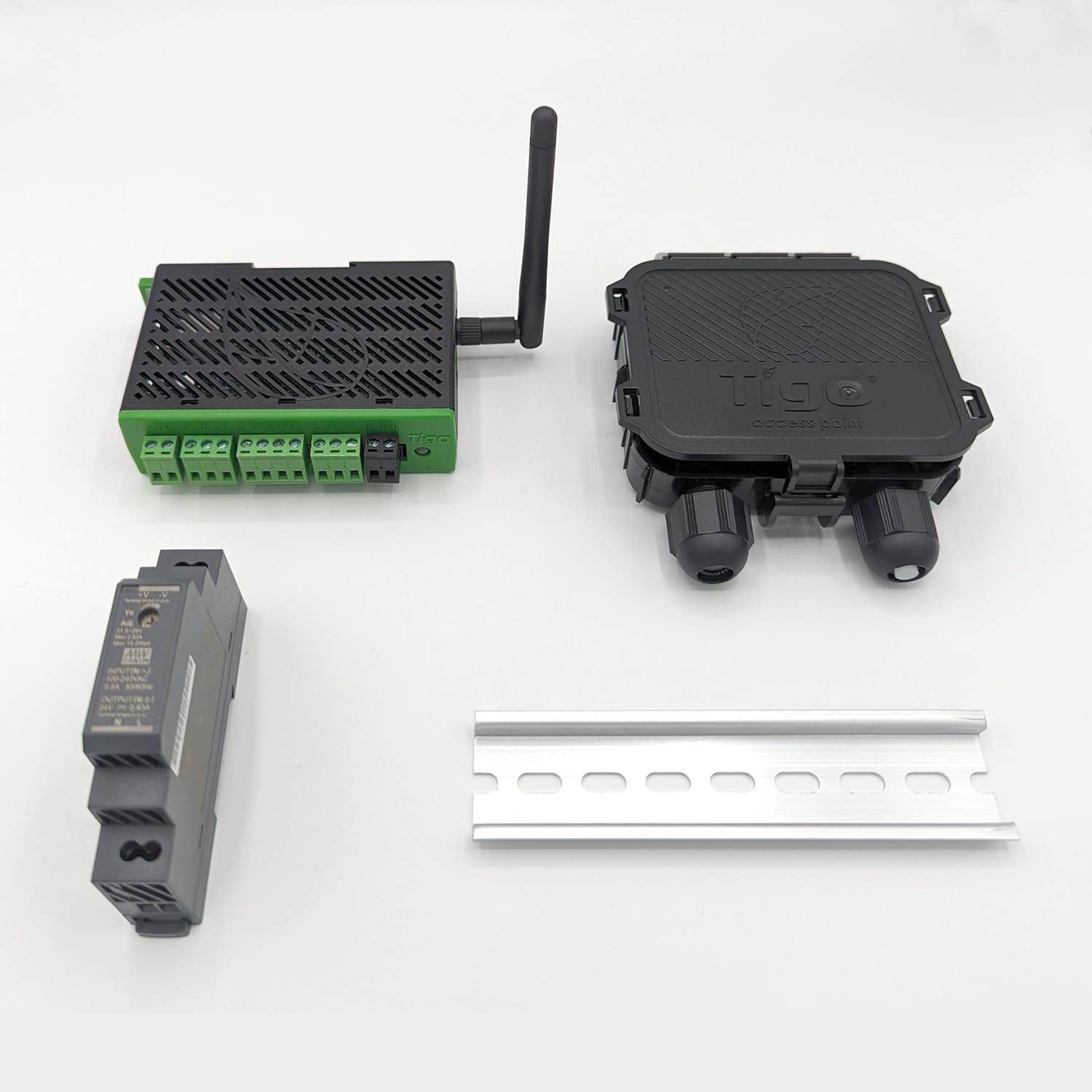 Tigo Cloud Connect Advanced (CCA) + Access Point (TAP) Kit – Komplettlösung für TS4 Monitoring & Kommunikation – Modulüberwachung & Rapid Shutdown – MPN 344-00000-52 (0% MwSt. nach §12 Abs. 3 UStG)