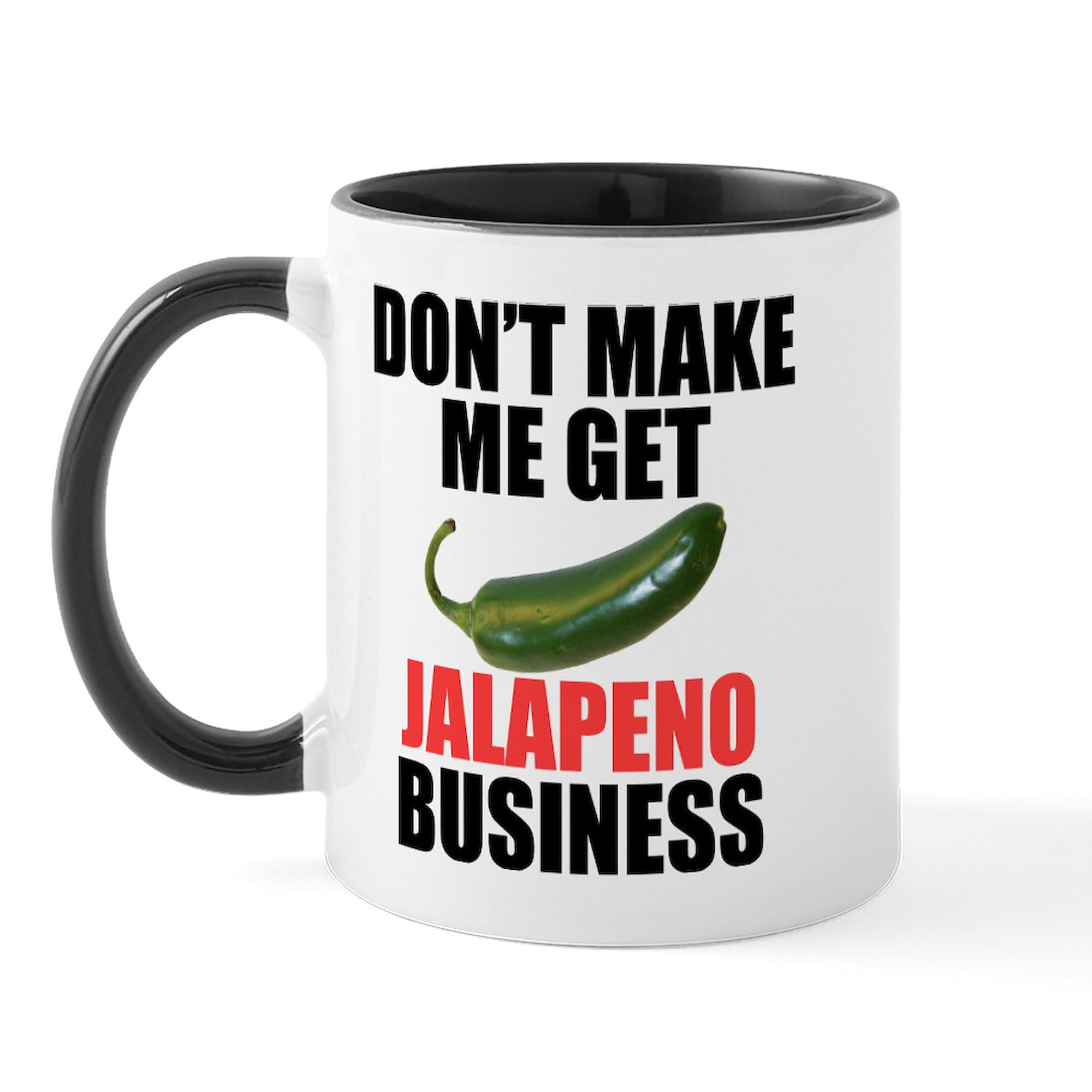 CafePress Jalapeno Business Mug 11 oz (325 ml) Ceramic Coffee Mug