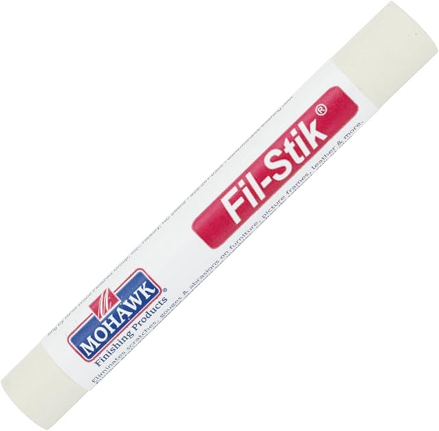 Mohawk Fill Stick (Fil-Stik) Furniture Cabinet Touch Up Putty Wax Filler Provincial White M230-1506