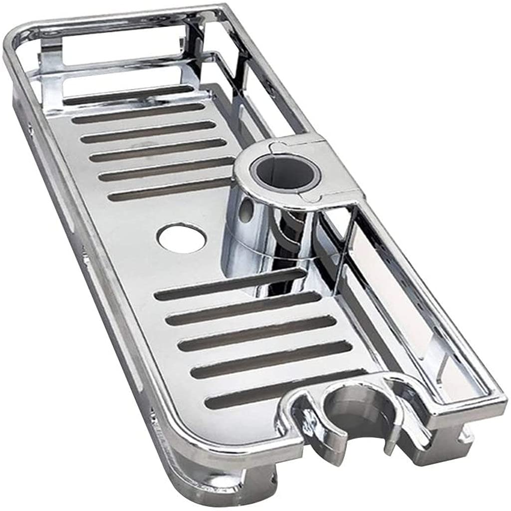 Tablette de douche rectangle en plastique pour optimiser le rangement