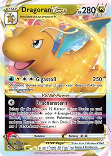 Cardicuno Dragoran VSTAR 050/078 Pokémon Go Sammelkarte Deutsch Cover