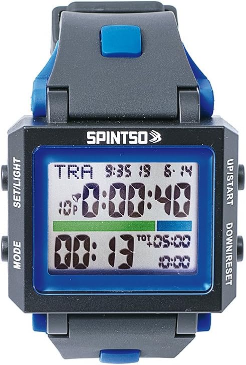 SPINTSO Watch 2 x Sports Watch - Professional Sports, Training & Referee Watch - Interval Training - Stopwatch 2018