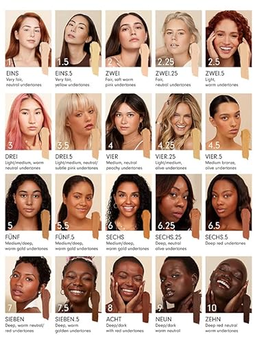 Blunder Cover Foundation/Concealer - Shade: 2.5 - Zwei.5 - Light, Warm Undertones | Clean Beauty, All-In-One, Cruelty-Free, Fragrance-Free, Vegan - Monika Blunder Beauty (2.5 - Zwei.5) #TOP5