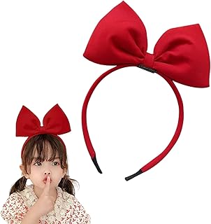 [Winsuteki] カチューシャ リボン 赤色 キキ 白雪姫 コスプレ ロリータ アリス風 仮装 ハロウィン カチューシャ ヘアアクセ アイテム 小物 髪留め レディース 女の子