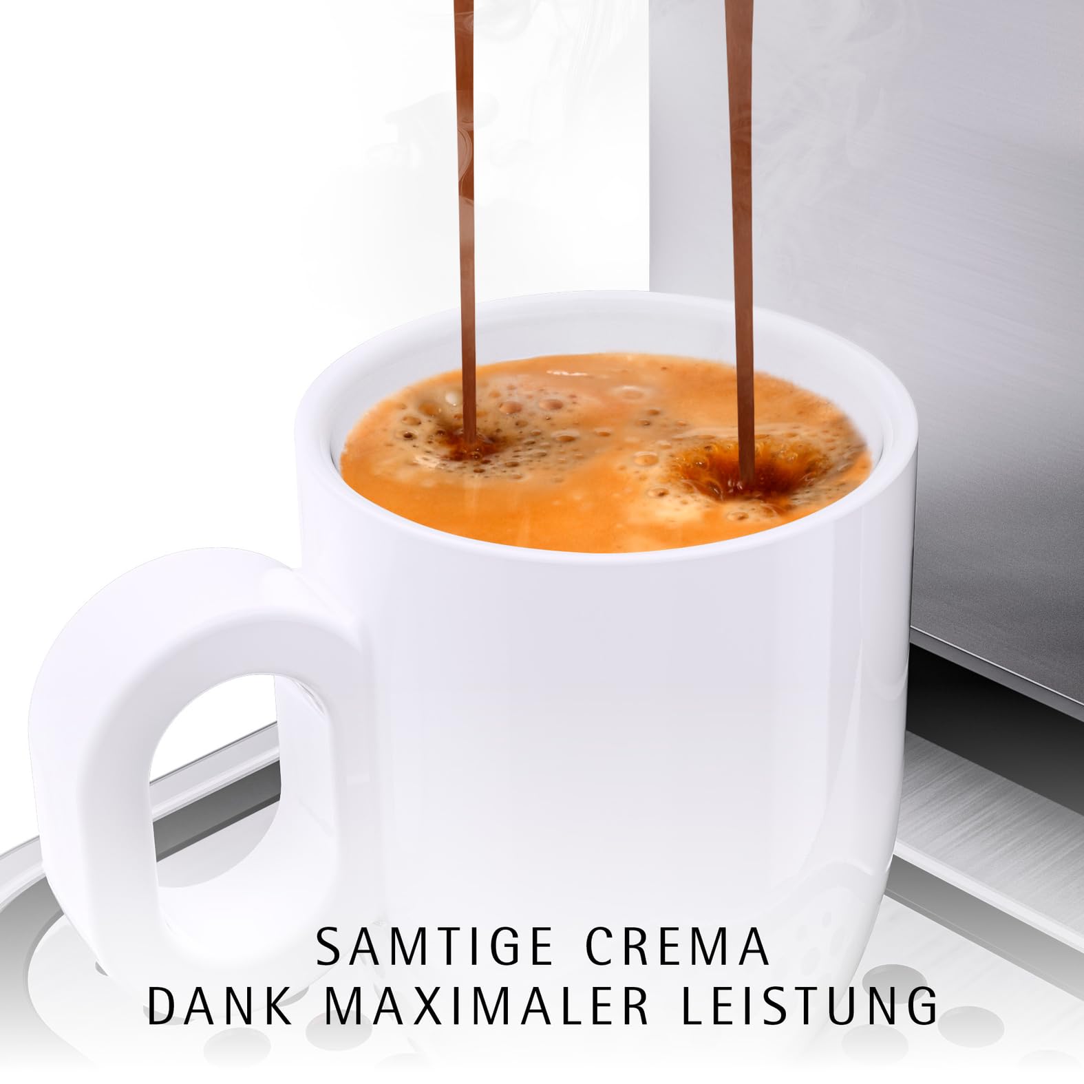 WMF Lono Espressomaschine Siebträger 1350 Watt 15 bar Edelstahl matt