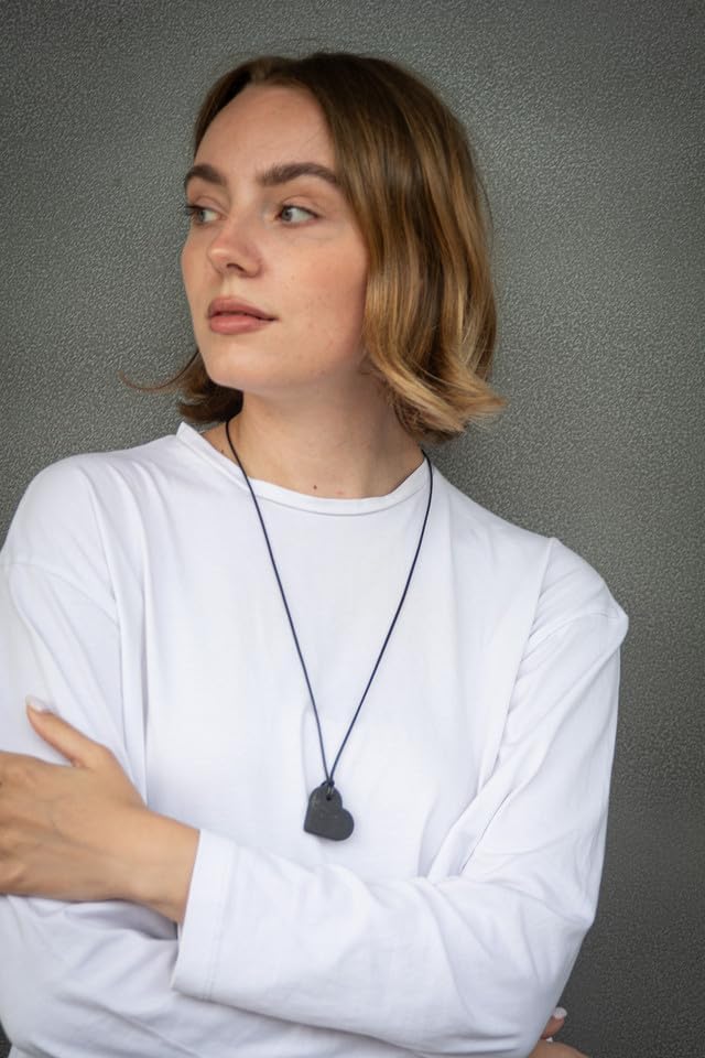 Miniatura 5 de Keled Rocks Shungite Pendant Necklace Raw Stone