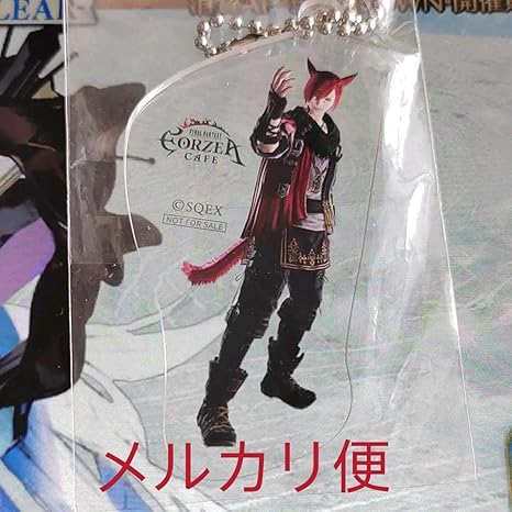 FF14 アクリルブロック キーホルダー　グ・ラハ・ティア 中国限定 FF14 アクリルブロック キーホルダー グ・ラハ・ティア 中国限定