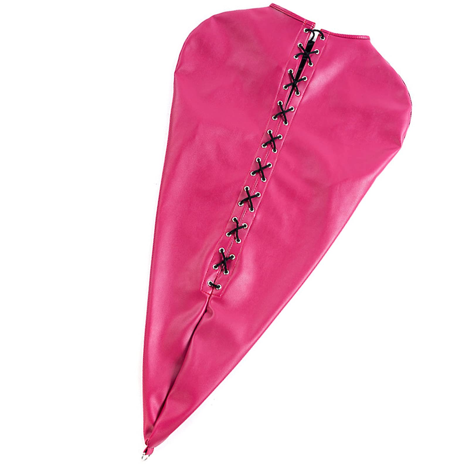 Armfesseln Handfesseln Bondage Fesselgurte Armbinder Extrem Lange Hand Arm Fesseln Leder Handschellen Fesselsack Restraint System SM Fetisch Sex Spielzeug Für Männer und Frauen(Rosenrot,Männlich-M)