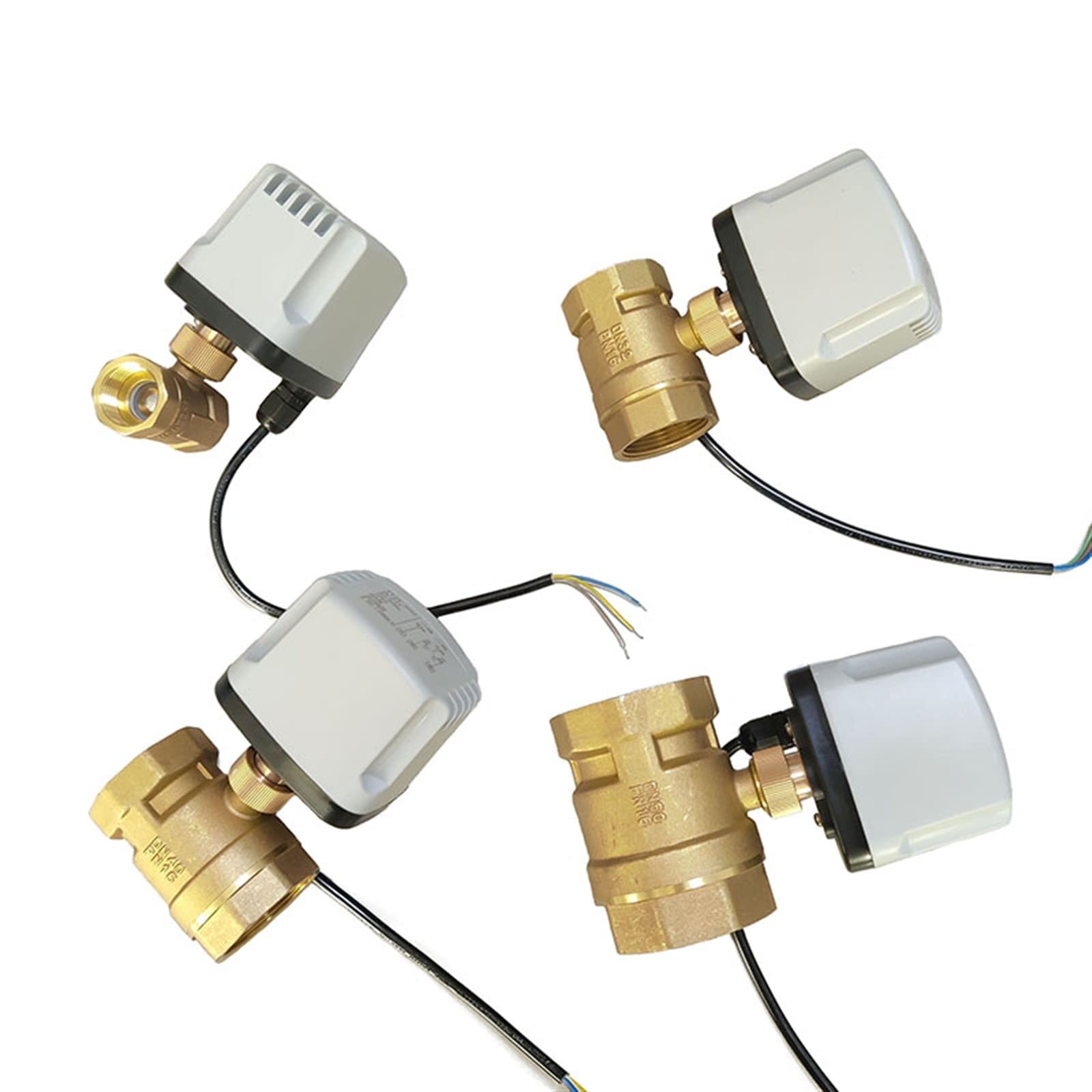 Valvola a sfera motorizzata impermeabile in ottone IP65 a tre fili, a due comandi, a, a un comando, 220 V, 24, 12, può sostituire l'elettrovalvola(12vdc-cr03,0.75 Inch)