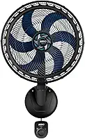 Ventilador de Parede Arno Xtreme Force Breeze 50cm VB51, 126W, 6 Pás, 3 Velocidades, Modo Sono Tranquilo, Oscilação 80º, 220V