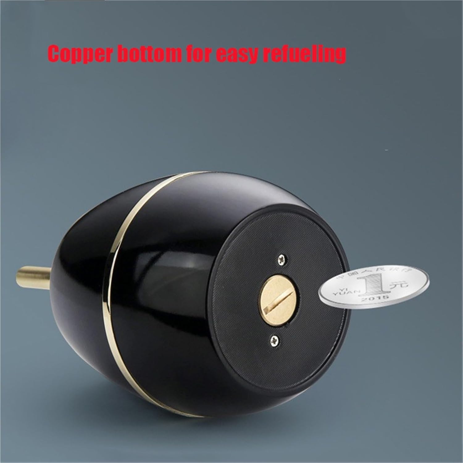 Forever Match Desktop Kerosene Lighter, Refillable, Suitable for BBQ, Candles, Outdoor, Camping, Gift for Men(A)