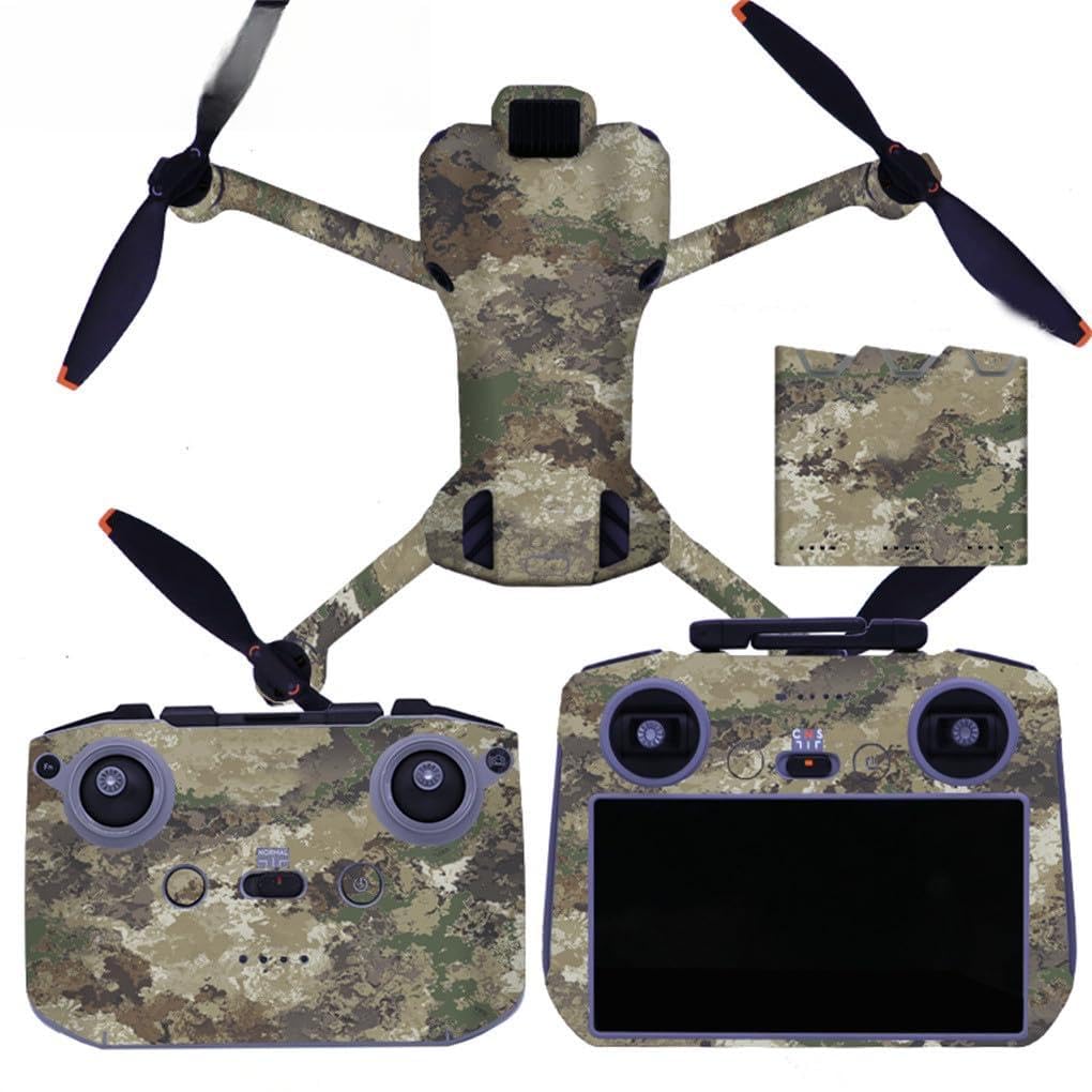 Decorative Sticker Kit for DJI Mini 5 Pro, Waterproof Skin Sticker Decal DIY Accessory Protective Film for DJI Mini 5 Pro Drone and Controller/Battery Manager (MN5PRO-05)