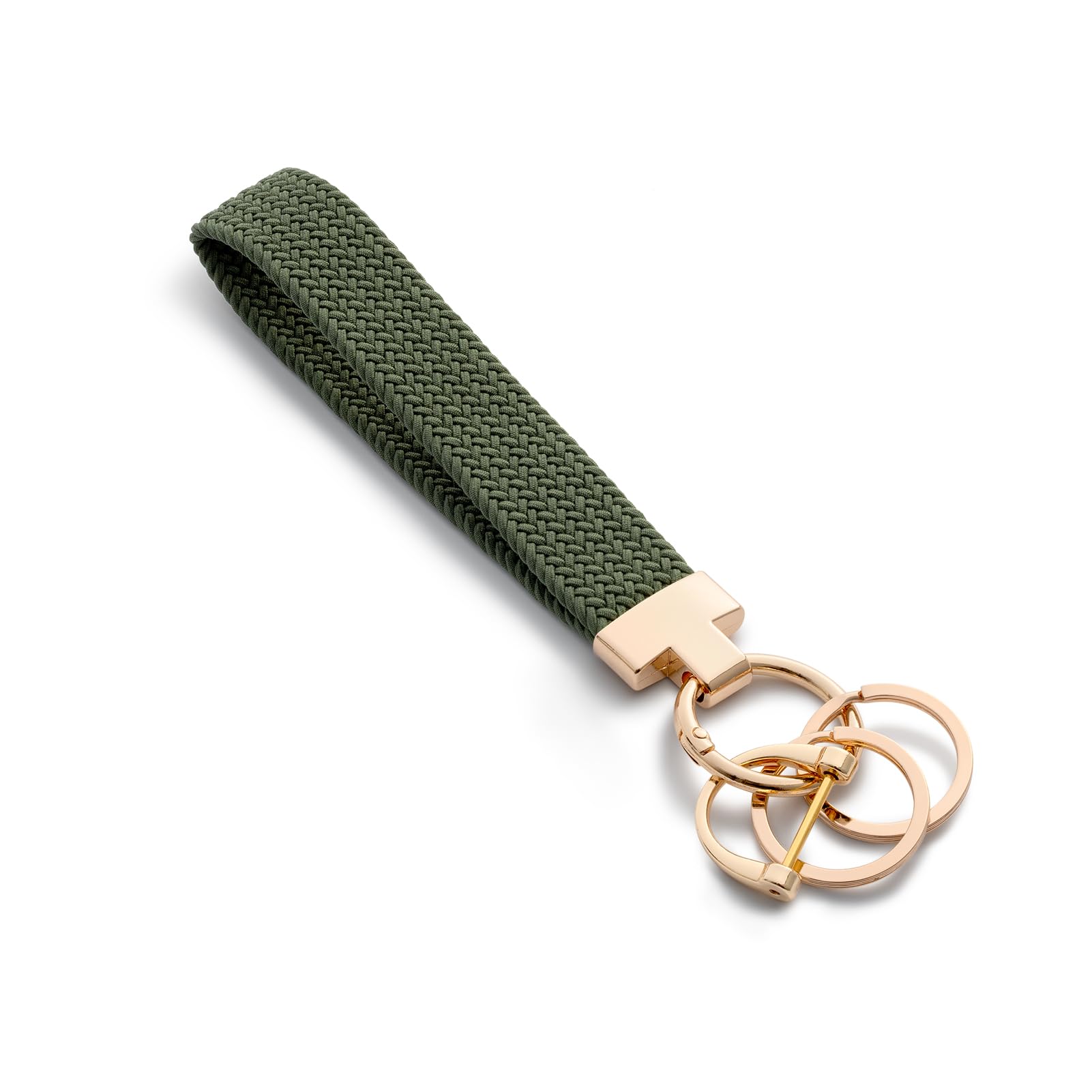 CHUQING Schlüsselanhänger Elegant Schlüsselband Kurz Auto Schlüsselanhänger Frauen Modern Keychain Elastisch Schlüsselarmband Autoschlüsselanhänger Schlüsselbund