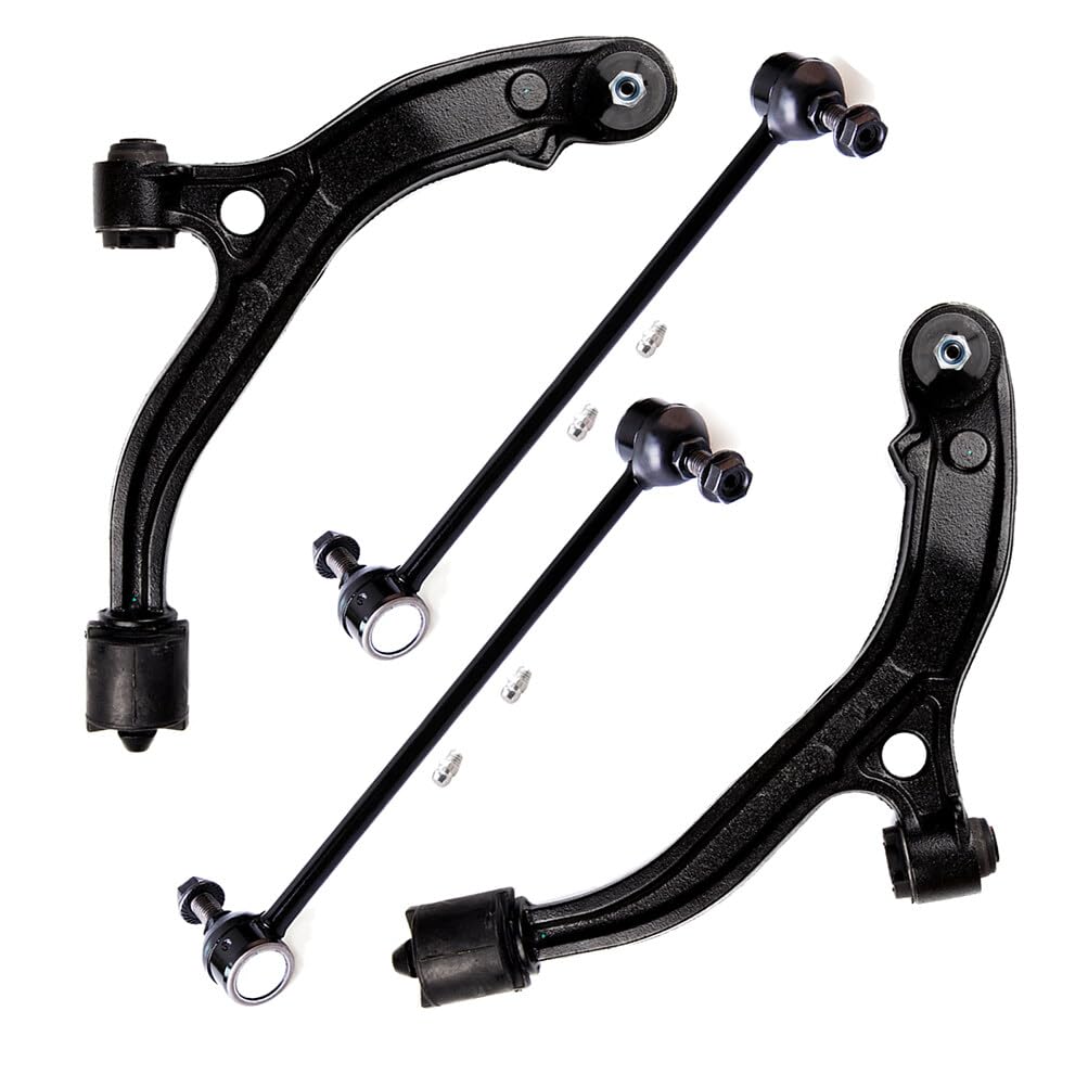 4PCS Suspension Kit Fit for Chevy for Blazer 1992-1994 for Oldsmobile for Bravada 1999-2001 Control Arm x 2 Stabilizer Bar Link Kit x 2