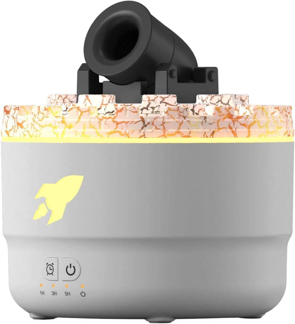 CAWKAY 砲弾式ミスト 加湿器 砲台