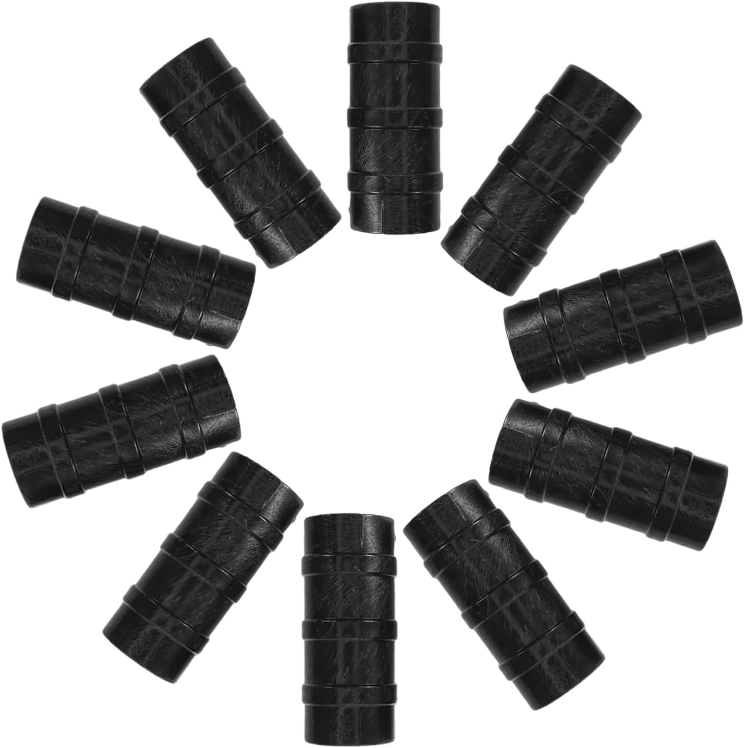 GALPADA 30pcs Plastic Greenhouse Film Clamps for Gardening, Heavy Duty Snap Tube Clips for 1-inch Pipe, Agricultural Plant Fixing Clips for Sunshade Netting and Greenhouse Repairs