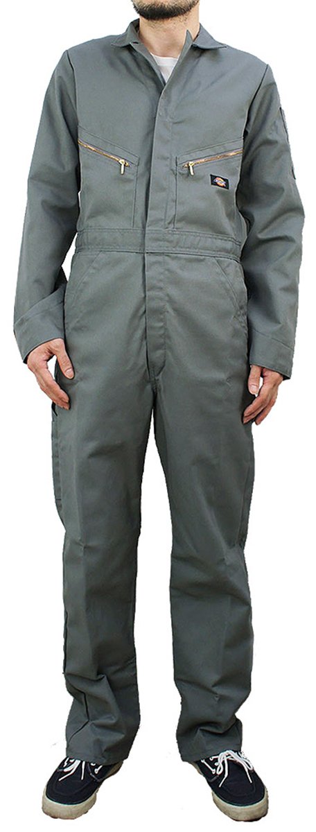 Dickies Men's Deluxe Blended Coverall Work Utility Coveralls (Pack of 1)