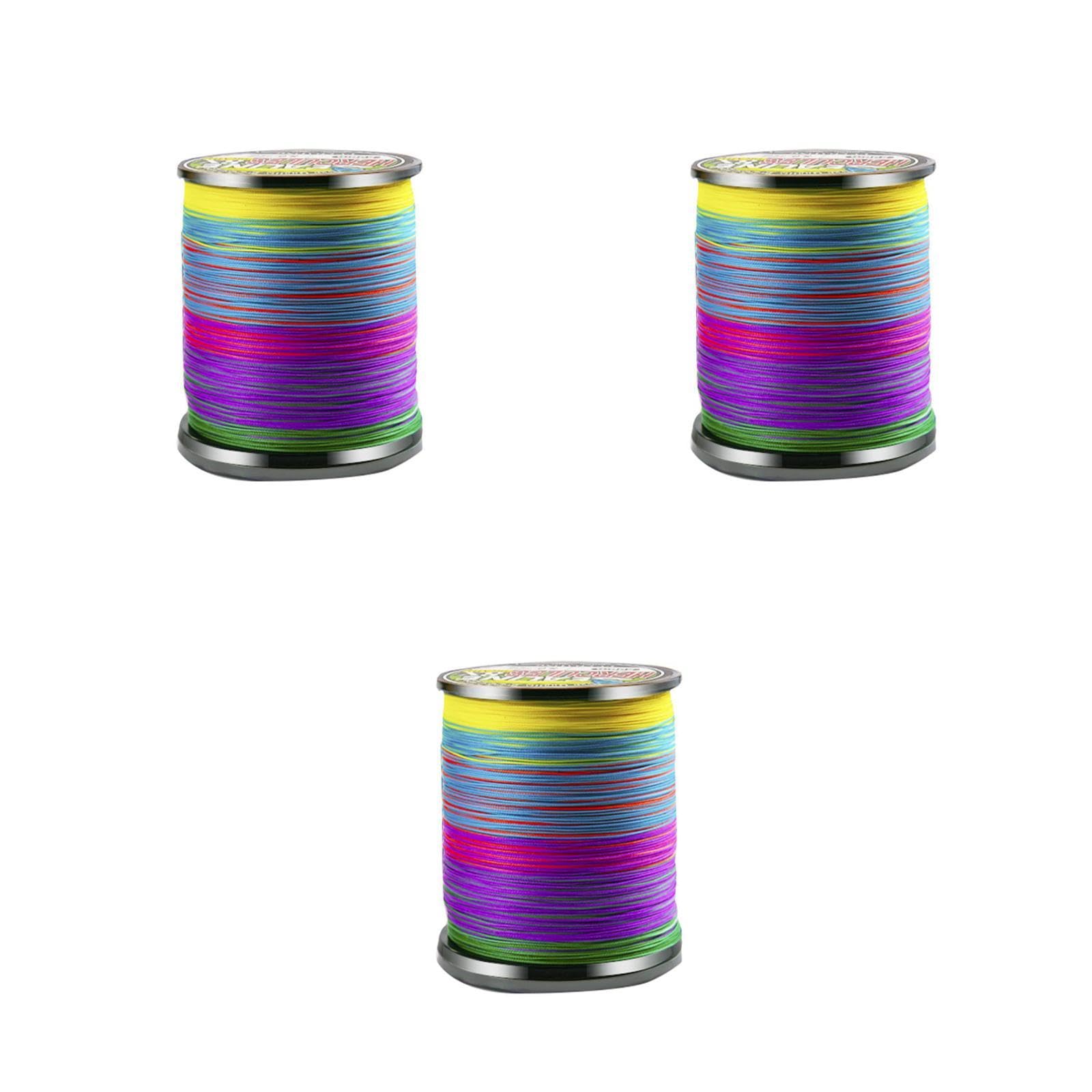BESPORTBLE 3 Líneas De Pesca Trenzadas Superfuertes De 0 8 Mm 500 M Material Pe Alta Transparencia Lisa Y Resistente.
