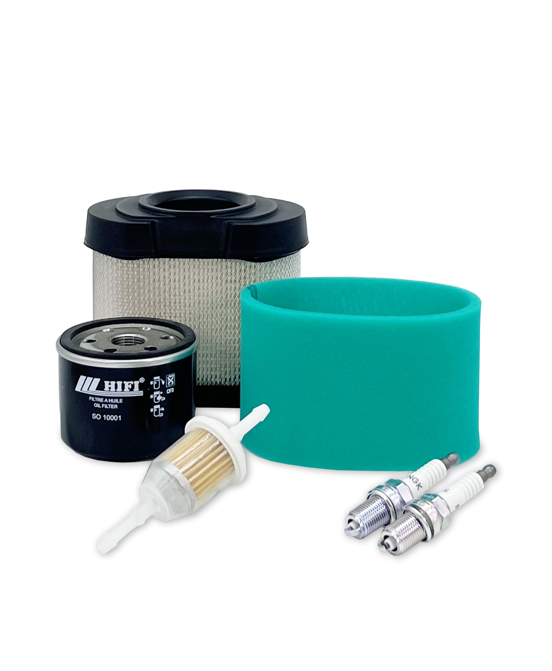 HERO Maintenance Filter Kit For John Deere Z375R Zero-Turn Mower Filters Compatible With OEM MIU11515 MIU11517 AM125424 AM116304 MIU11020